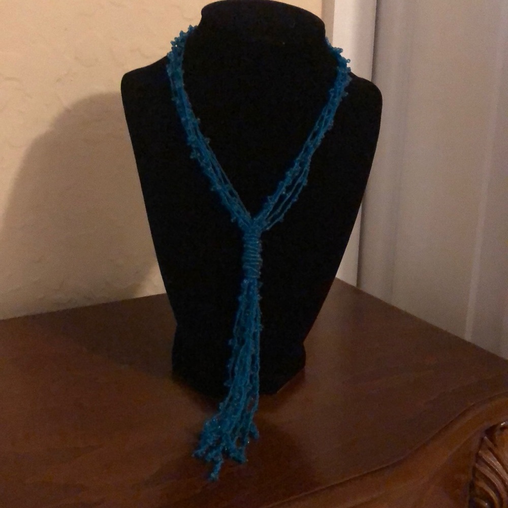 Seed bead necklace